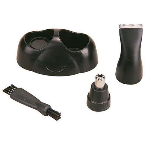 Ad 2822 Tagliacapelli + Rifinitore, 18 Lunghezze Di Taglio Dei Capelli, Funzione Sfoltire, Lame In Acciaio Inossidabile, Nero - Foto 2