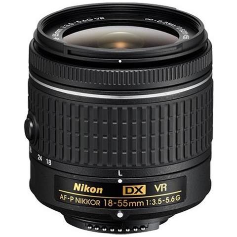 Kit Fotocamera Digitale Reflex D3300 Nero Sensore CMOS 24.2Mpx Full HD + Obiettivo AF-P DX Nikkor 18-55mm - Foto 6