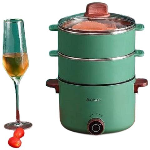 INLAW Pentola Calda Per La Casa Per La Cucina Multi -cuocna Per Cuocere Per Studente A Cucina Elettrica A Pentola Non Stick Panoramica Elettrica 220 V | Multicobre INLAW Pentola Calda Per La Casa Per La Cucina Multi -cuocna Per Cuocere Per Studente A Cucina Elettrica A Pentola Non Stick Panoramica Elettrica 220 V | Multicobre
