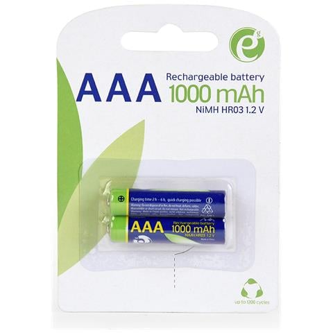 EG-BA-AAA10-01 batteria per uso domestico Batteria ricaricabile Mini Stilo AAA Nichel-Metallo Idruro (NiMH) - Foto 1