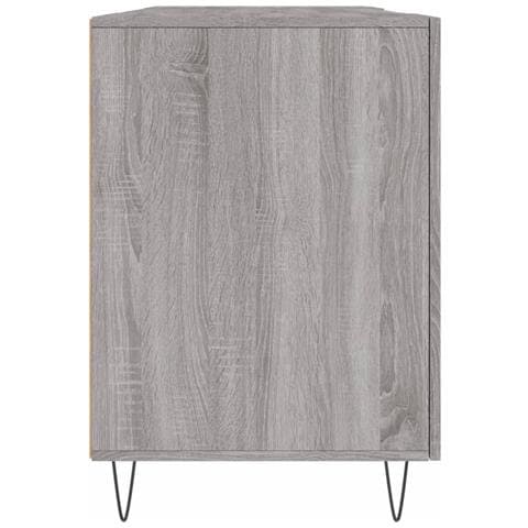 Scrivania Grigio Sonoma 140x50x75 Cm In Legno Multistrato - Foto 10
