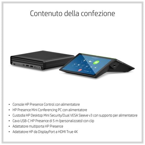 Presence Small Space Solution with Zoom Rooms sistema di conferenza Sistema di videoconferenza di gruppo - Foto 10