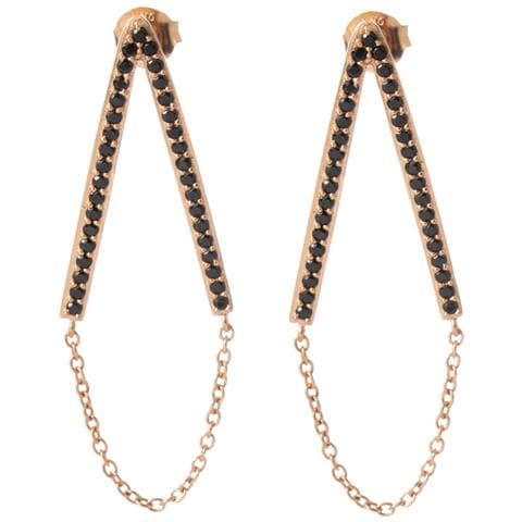 Orecchini Donna Sif Jakobs E1009-bk-rg (3 Cm) - Foto 1