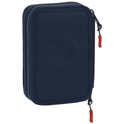 Astuccio Doppio Munich Flash 12.5 X 19.5 X 4 Cm Blu Marino (28 Pcs) - Foto 2