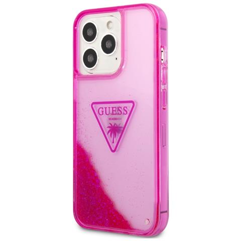 Cover Per Iphone 14 Pro Glitter Palm, Rosa - Foto 1