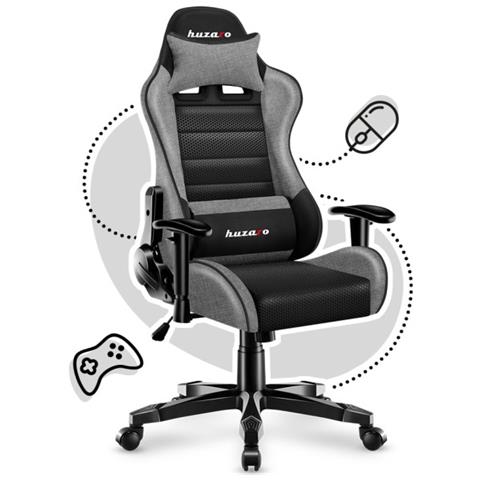 Ranger 6.0 Sedia per gaming universale Seduta a dondolo (culla) Grigio - Foto 2