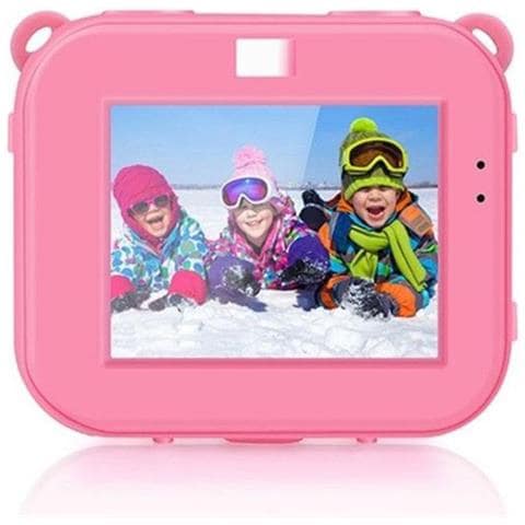 Fotocamera Sportiva Full Hd Da 1080p Per Bambini Con Accessori, Rosa - Foto 3
