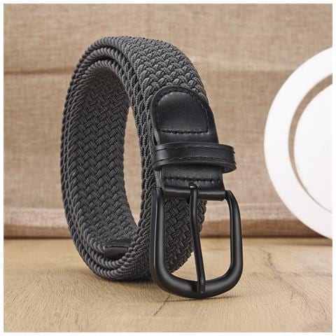 Cintura Elastica Intrecciata Senza Fori Grey S - Foto 4