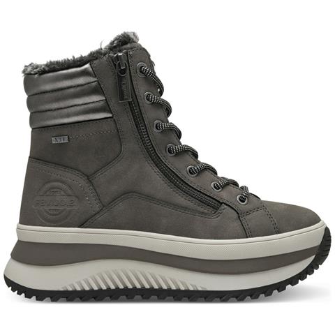 Dark Grey Casual Closed Booties Stivaletti Sintetico E Tessile Scarpe Donna Grigio Eu 40, 5-26238-43 235 - Foto 2