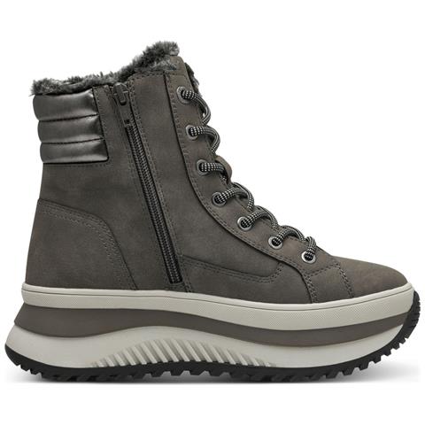 Dark Grey Casual Closed Booties Stivaletti Sintetico E Tessile Scarpe Donna Grigio Eu 40, 5-26238-43 235 - Foto 3