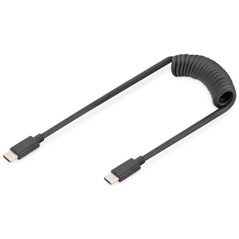 Cavo a spirale USB 2.0 - da USB - C a USB - C - Foto 1