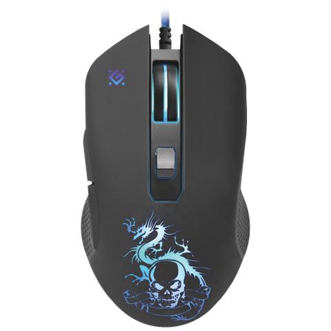 GM-090L mouse Gaming Mano destra USB tipo A Ottico 3200 DPI - Foto 1