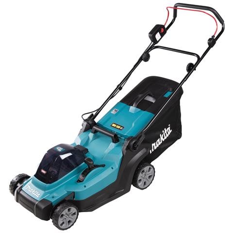 LM004GZ tagliaerba Tagliaerba a spinta Batteria Nero, Blu - Foto 1