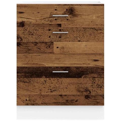 Base da Cucina “Lyon” Legno Vecchio in Legno Multistrato - Foto 2