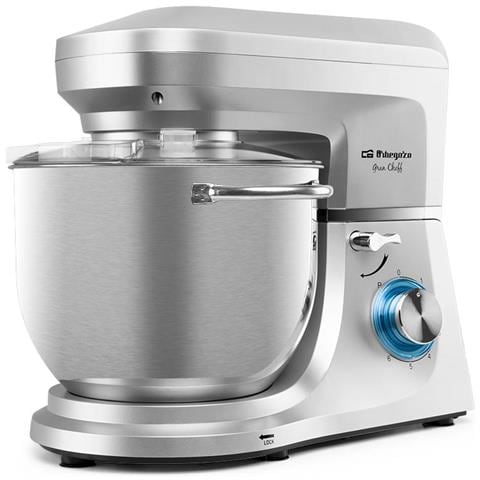 AM 8000 Sbattitore con base 1800 W Argento - Foto 1