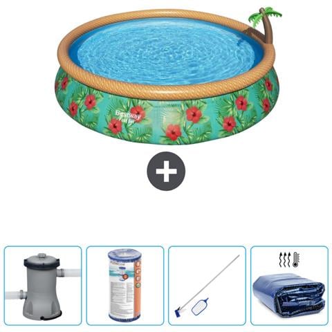 Piscina Fuori Terra - In Giro - 457x84 Cm - Multi - Include Accessori Coordinati Cb57 - Foto 1