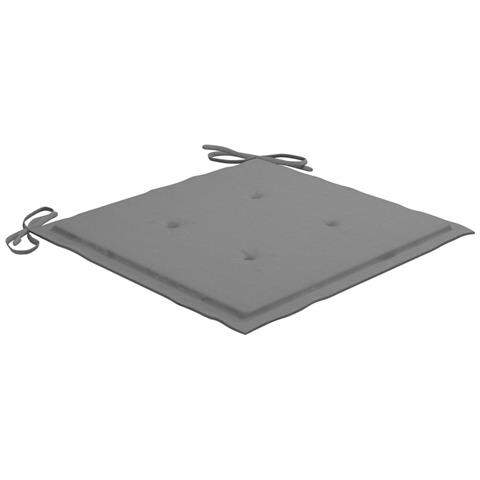 Sedie Da Giardino Con Cuscini 4 Pz In Legno Massello Di Teak - Foto 8