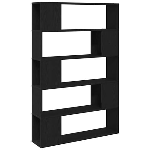 Scaffale  Nero Rovere 100x24x155 cm in legno ingegnerizzato - Foto 1