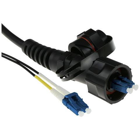 RL7340 cavo InfiniBand e in fibra ottica 40 m 2x LC 2x LC ODVA Nero - Foto 1
