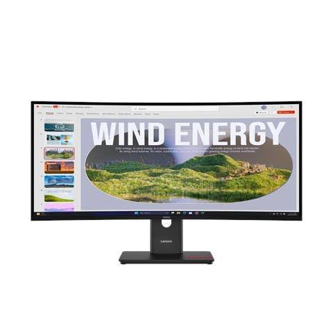 ThinkVision T34WD-40 LED display 86,4 cm (34") 3440 x 1440 Pixel Wide Quad HD Nero - Foto 1