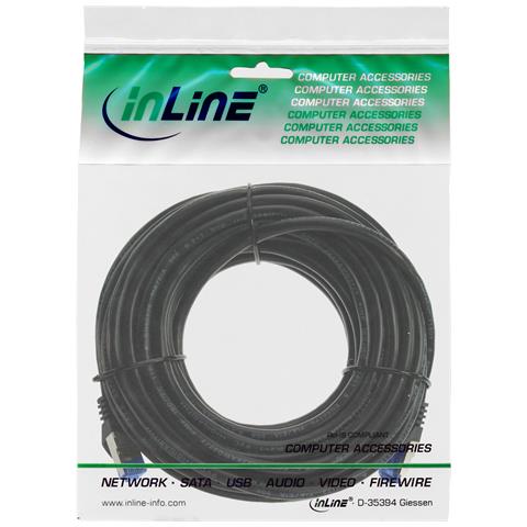Cavo patch Lan PUR Industriale, S /FTP, Cat. 6a, nero, 2m - Foto 4