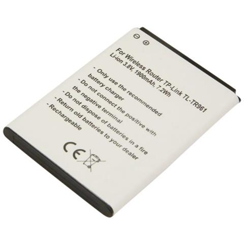 Batteria Per Router Tp-link M7350 / Tl-tr961 Li-ion 3.8v 1900mah 7,2wh - Foto 1