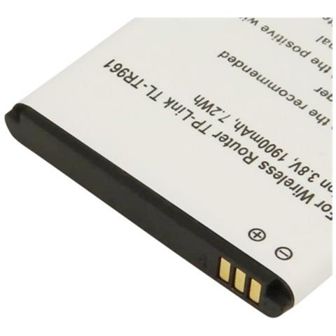 Batteria Per Router Tp-link M7350 / Tl-tr961 Li-ion 3.8v 1900mah 7,2wh - Foto 2