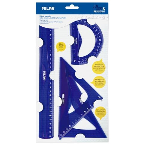 Flex & Resistant Acid set di righelli 4 pz - Foto 1