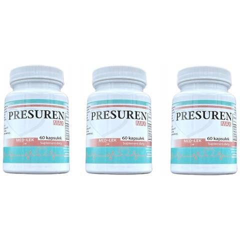 3x Presuren Max Integratore Alimentare 60 Capsule - Foto 1