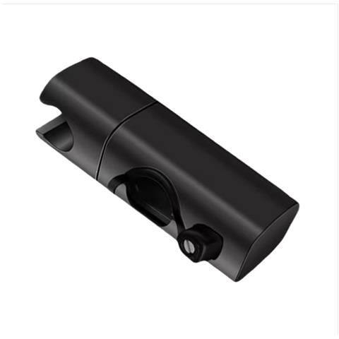 Supporto Regolabile Per Soffione Doccia - Senza Trapano, Universale Per Asta Doccia 22-25mm Black - Foto 4