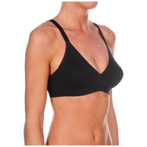 Reggiseno Da Donna In Cotone Senza Ferretto, Modello Comfort. Morbidezza, Sostegno Naturale E Comfort Quotidiano. - Foto 1