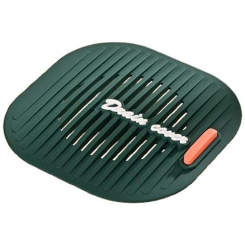 Tappo Di Scarico In Silicone Anti-odore - Filtro Per Capelli E Coperchio Per Scarico A Pavimento Green - Foto 1