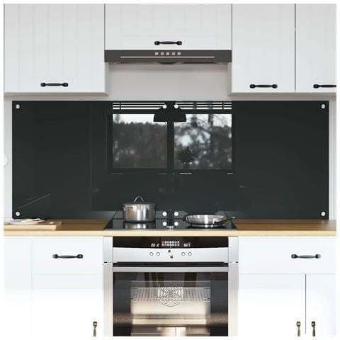 Rivestimento da Cucina 2 pcs Grigio scuro 80 x 60 cm - Foto 2