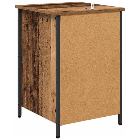 Armadio da Notte 2 pcs Legno vecchio 40 x 42 x 60 cm - Foto 9