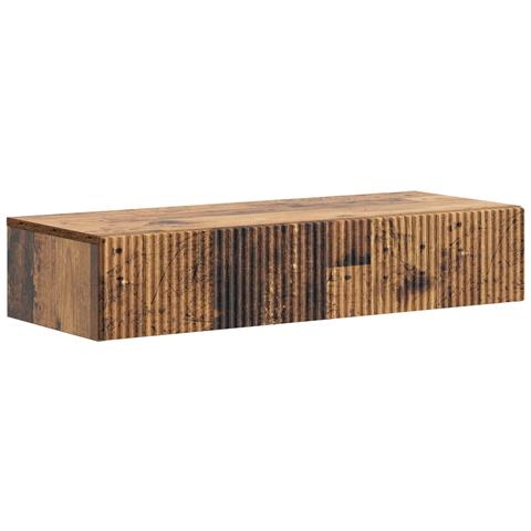 Tavolino da Parete Laterale Legno antico 87,5 x 34,5 x 17 cm - Foto 1