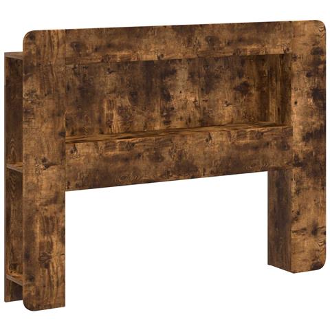 Testata del letto Rovere Fumo Legno ingegnerizzato - Foto 1