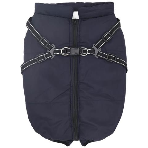 Cappotto per Cani Blu navy L68 Pile e Poliestere - Foto 2