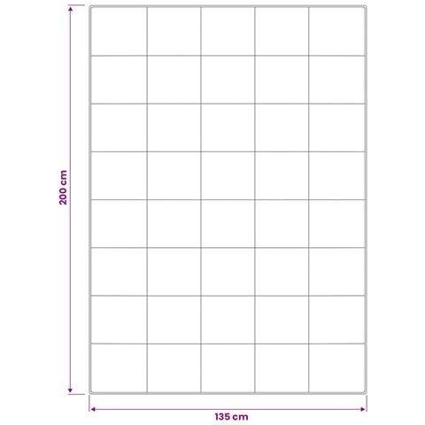 Set di piumone e cuscini 2 pz 135x200 cm 4 stagioni 140+220 GSM - Foto 10