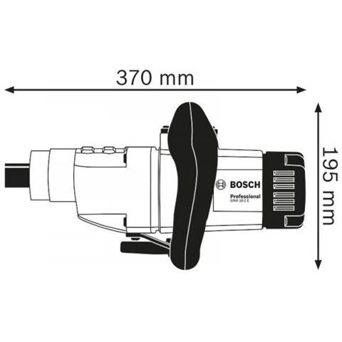 Grw 18-2 E Professional Bohrmaschine 1050 U /min 1800 W 7,2 Kg (06011a8000) - Foto 2