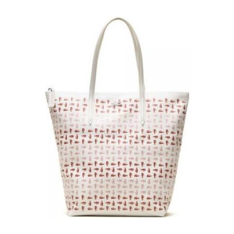 Borsa Donna Shopping Monogramma Cocco Unica Bianco Rosa - Foto 2