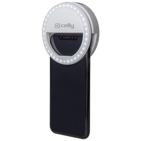 Clicklightpro Luce Flash Aggiuntiva per Smartphone e Tablet - Colore Bianco - Foto 1