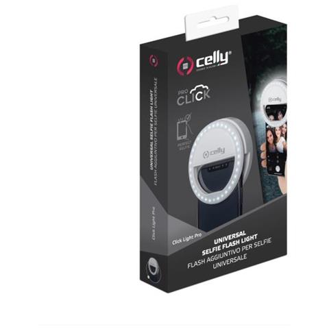 Clicklightpro Luce Flash Aggiuntiva per Smartphone e Tablet - Colore Bianco - Foto 4