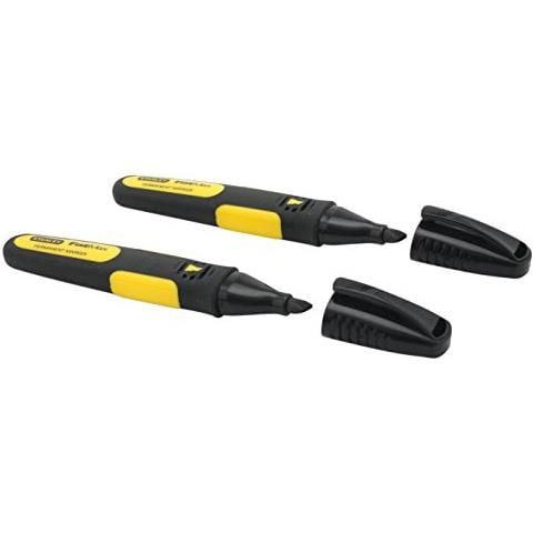 0-47-314 Marcador Fatmax Punta Biselada Color Negro - Blister 2 Uds - Foto 1