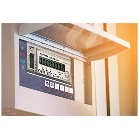 We-520 Elettricit Meter Guida Din Per 3 Fasi Sistemi Con Mid Certificato 0.25a - 80a. 3 X 230v 400v 50 60hz 800 Imp Kwh - Foto 2