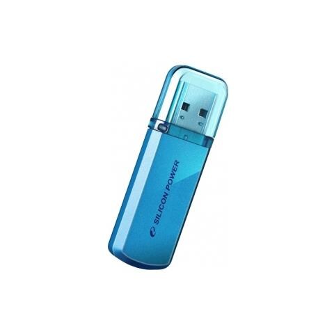 8GB Helios 101, USB 2.0, Type-A, 0 - 70 °C, -40 - 85 °C, Cuffia, Blu - Foto 1