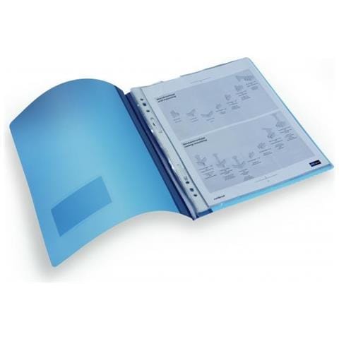 Snelhechtmap A4 Semitransparent Blauw - Foto 2