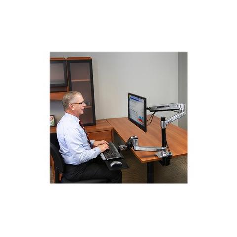 Sistema di Supporto da Scrivania per Monitor e Tastiera Argento 45-405-026 - Foto 16