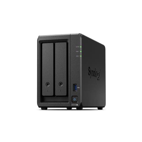 NAS DiskStation DS723+ 2 Slot 3.5"/2.5" Interfacce 2x Gigabit Ethernet / 1x USB 3.2 Ram 2 GB - Foto 1