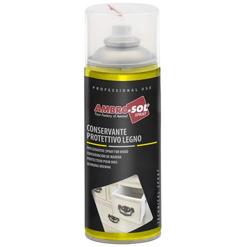 Conservante Protettivo Legno Mobili Porte Finestre Infissi Spray Parquet - Foto 2