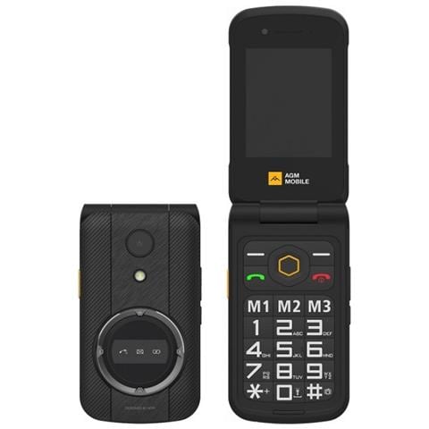 Cellulare Flip M8 4G 128GB Doppia SIM 2.8" 1500 mAh Colore Nero - Foto 2